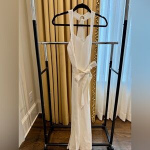 Long linen lined dress by Banana Republic Heritage